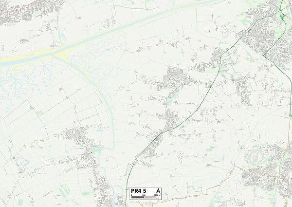 Fylde PR4 5 Map