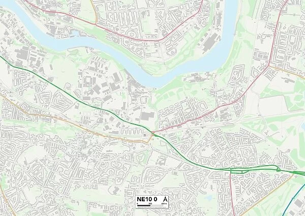Gateshead NE10 0 Map