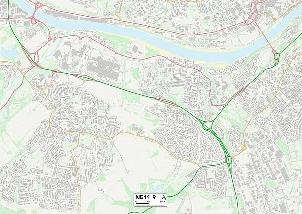 Gateshead NE11 9 Map
