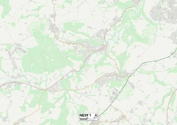 Gateshead NE39 1 Map