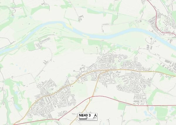 Gateshead NE40 3 Map