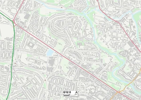 Glasgow G12 0 Map