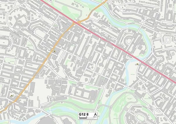 Glasgow G12 8 Map