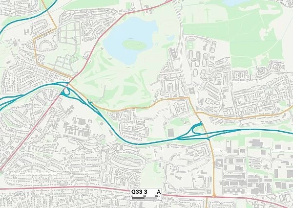 Glasgow G33 3 Map