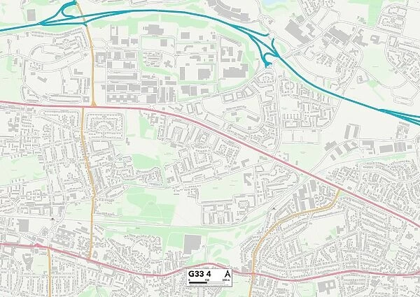 Glasgow G33 4 Map