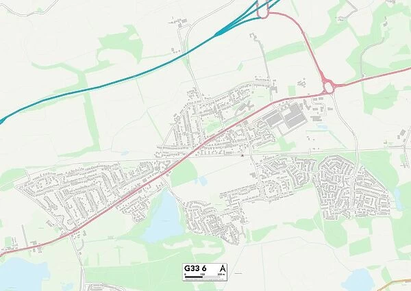 Glasgow G33 6 Map