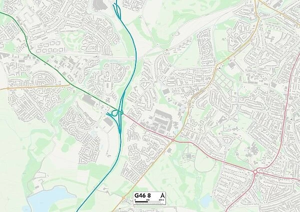 Glasgow G46 8 Map