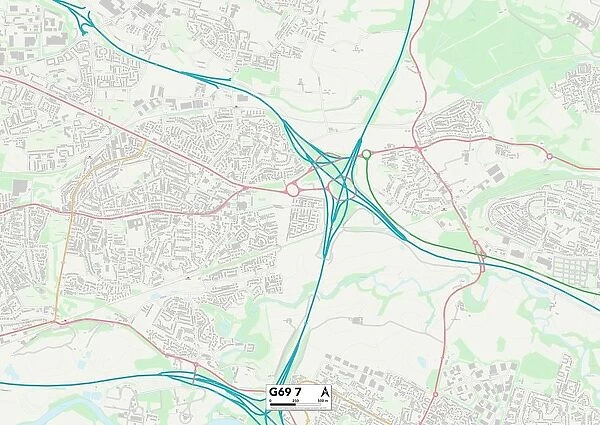 Glasgow G69 7 Map