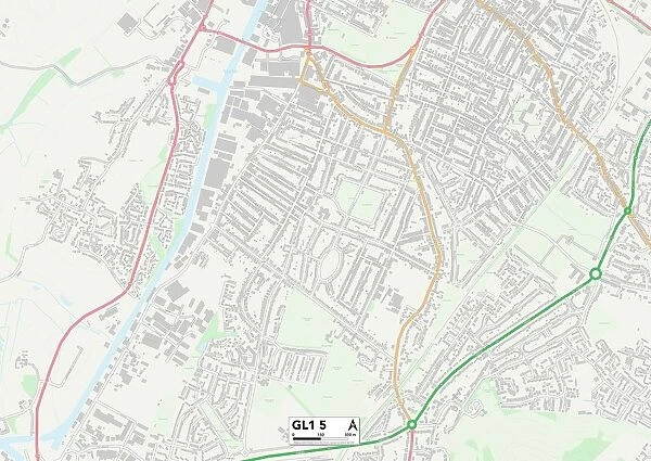 Gloucester GL1 5 Map