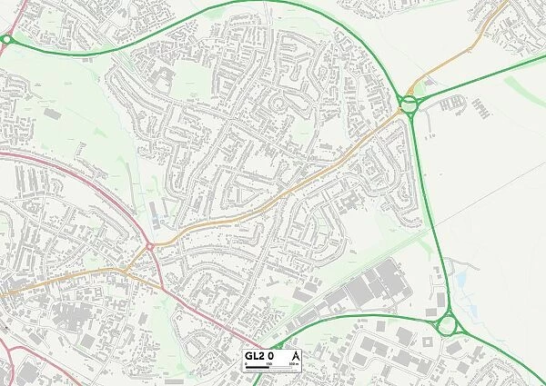 Gloucester GL2 0 Map