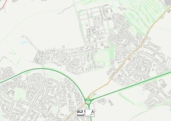 Gloucester GL3 1 Map