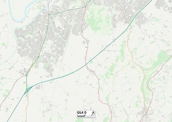 Gloucester GL4 0 Map