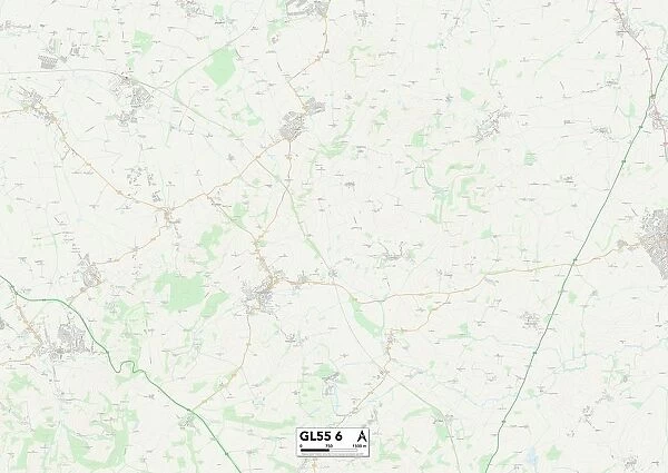 Gloucester GL55 6 Map
