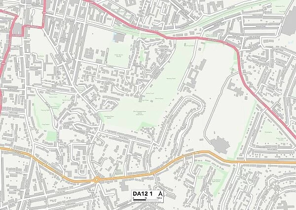 Gravesham DA12 1 Map