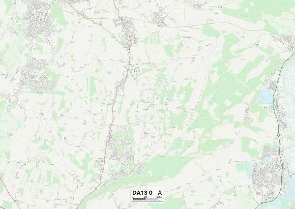 Gravesham DA13 0 Map