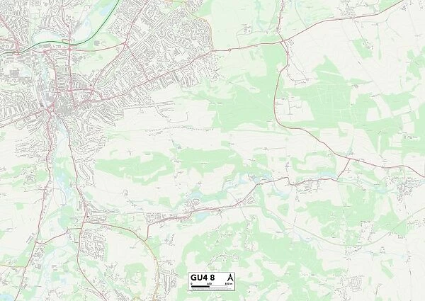 Guildford GU4 8 Map