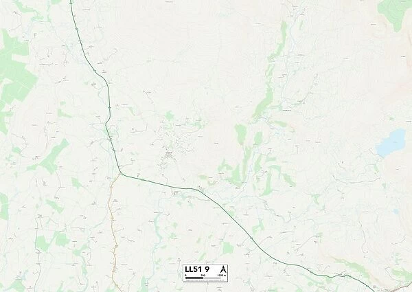 Gwynedd LL51 9 Map