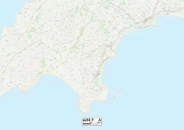 Gwynedd LL53 7 Map