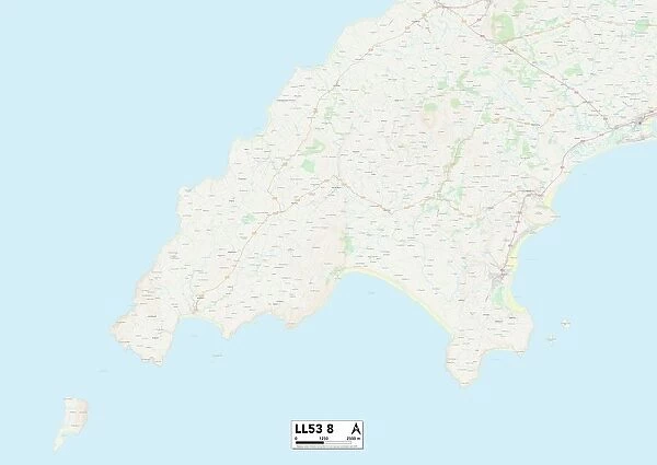 Gwynedd LL53 8 Map