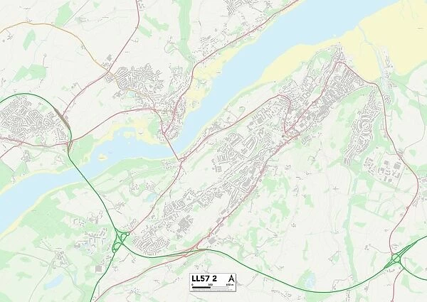 Gwynedd LL57 2 Map