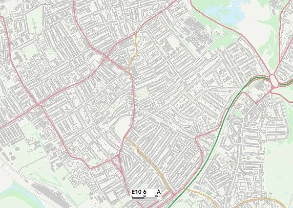 Hackney E10 6 Map