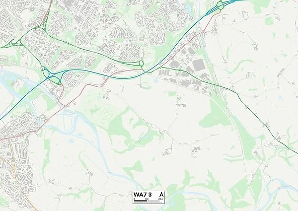 Halton WA7 3 Map