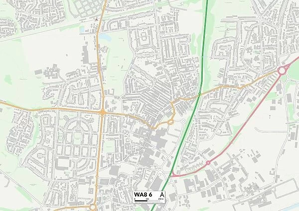 Halton WA8 6 Map