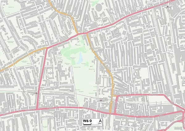 Hammersmith and Fulham W6 0 Map