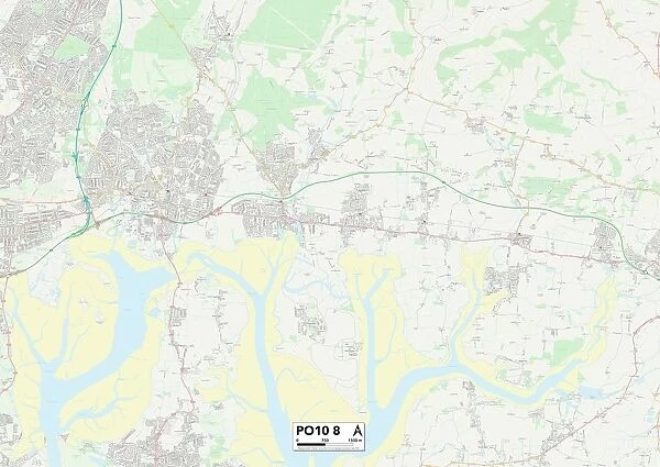 Hampshire PO10 8 Map