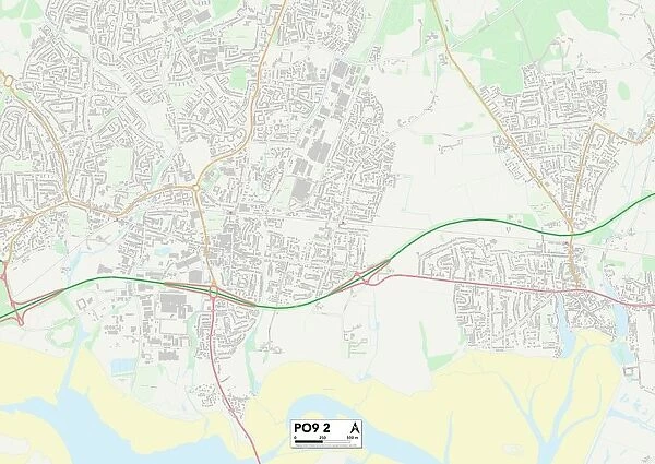 Hampshire PO9 2 Map