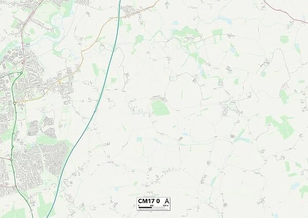 Harlow CM17 0 Map