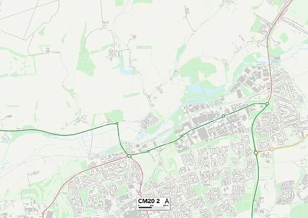 Harlow CM20 2 Map