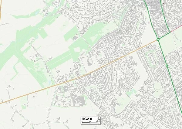 Harrogate HG2 0 Map