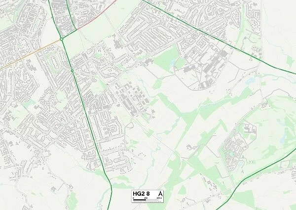 Harrogate HG2 8 Map