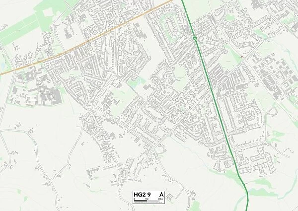 Harrogate HG2 9 Map