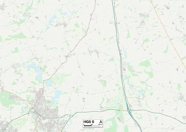 Harrogate HG5 0 Map