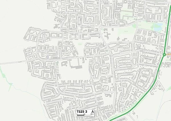 Hartlepool TS25 3 Map
