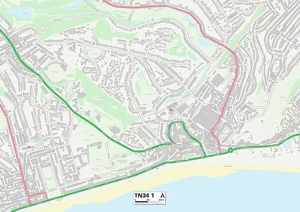 Hastings TN34 1 Map
