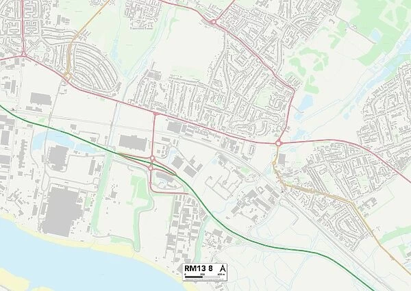 Havering RM13 8 Map