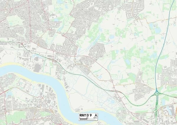 Havering RM13 9 Map