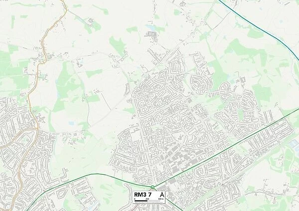Havering RM3 7 Map