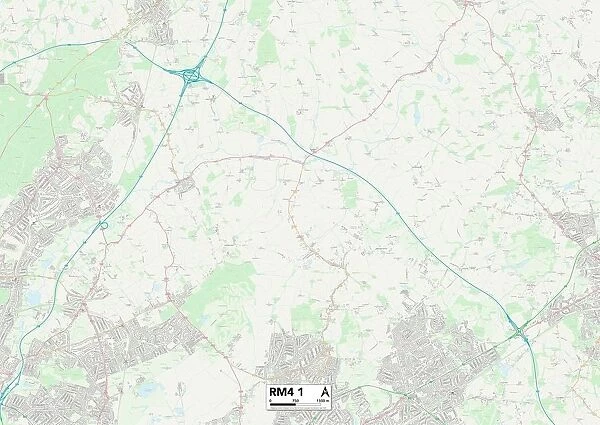 Havering RM4 1 Map