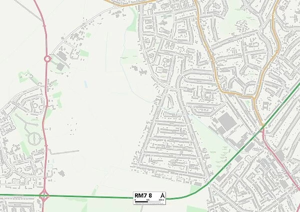 Havering RM7 8 Map