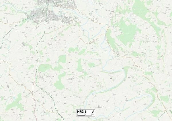 Hereford HR2 6 Map