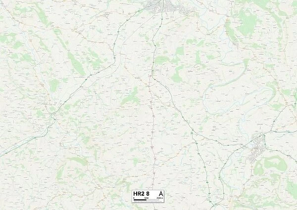 Hereford HR2 8 Map