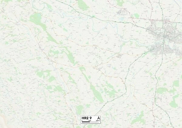 Hereford HR2 9 Map