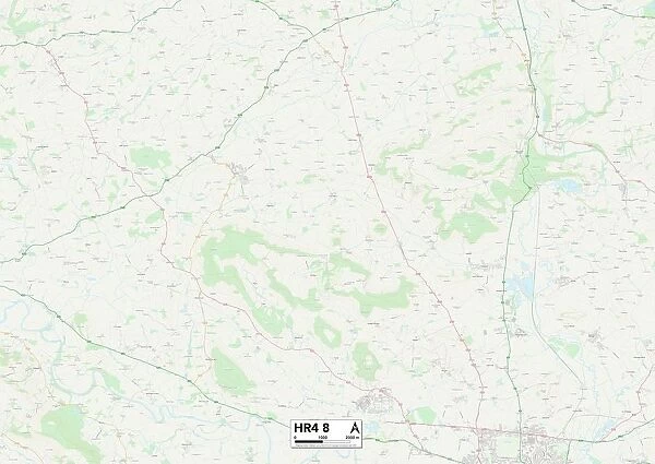 Hereford HR4 8 Map