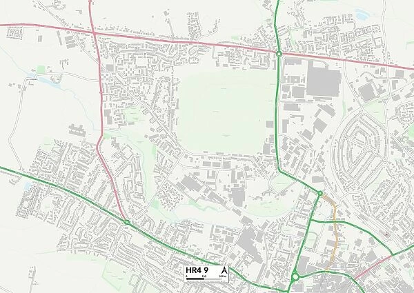 Hereford HR4 9 Map
