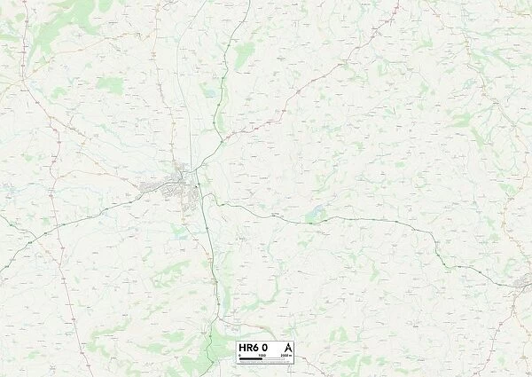 Hereford HR6 0 Map