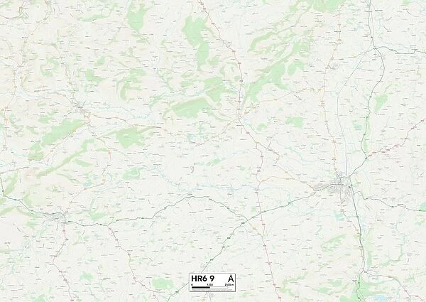 Hereford HR6 9 Map